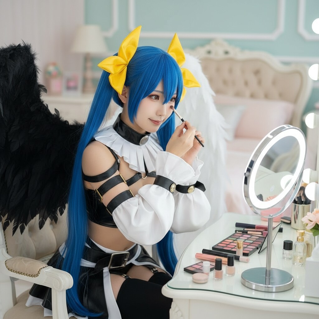 青ツイさん。コスプレ