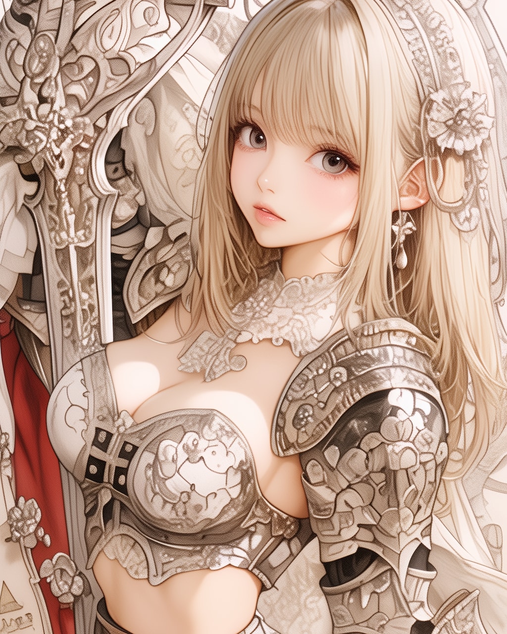 白銀の乙女騎士