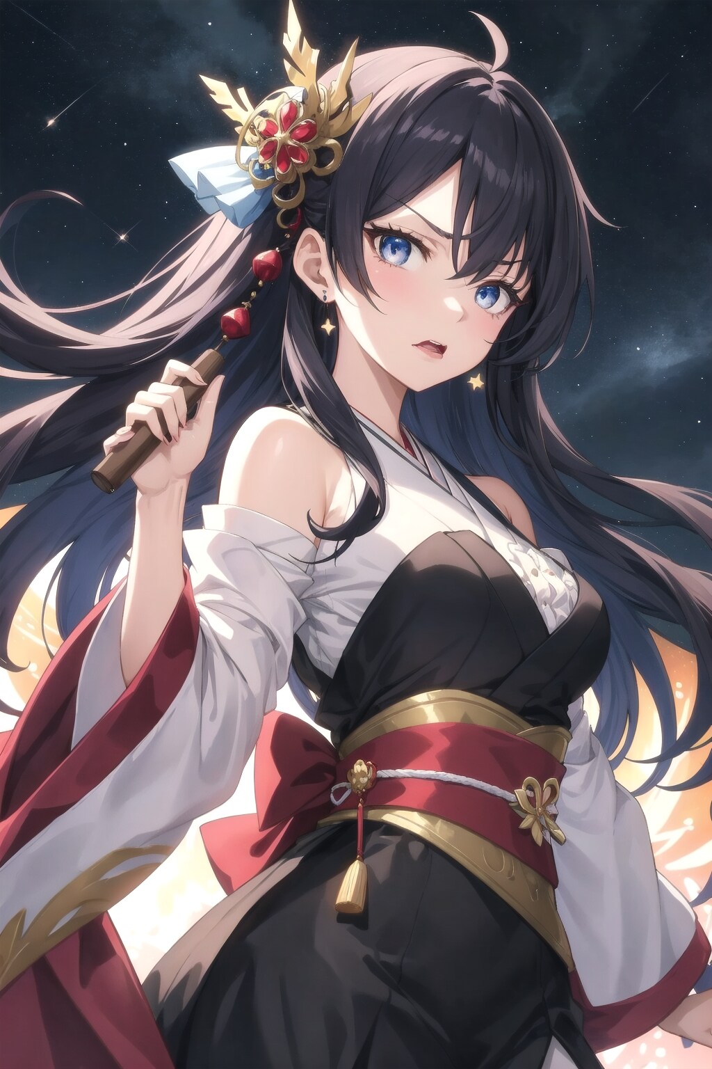 黒髪ロングでブラウスの少女 | の人気AIイラスト・グラビア