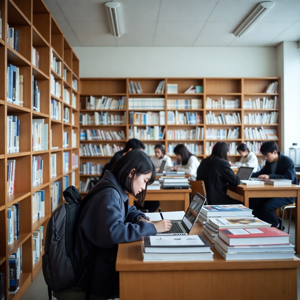 図書館　今夢を見るか、将来の夢を見るか