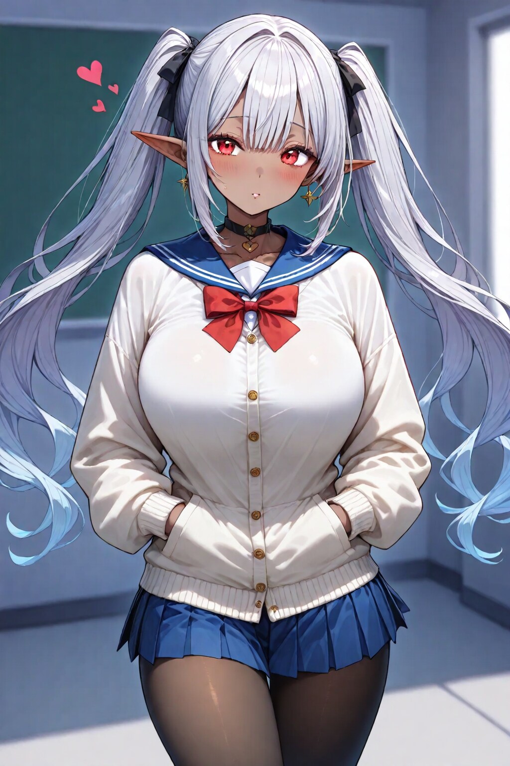 こんにちは、エルフさん