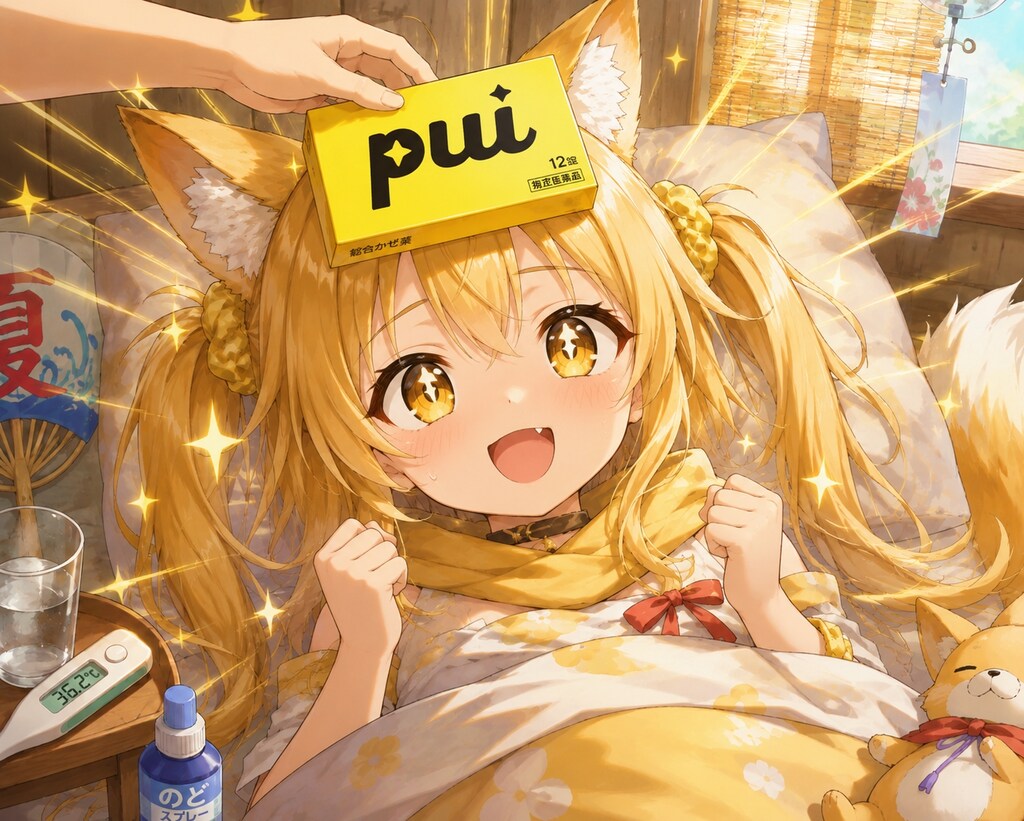 (頭上縛り)85.「ぷ」→「pui」ミラ