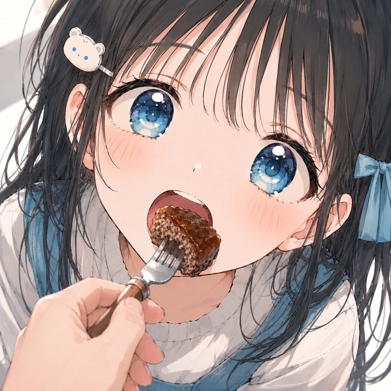 はい、あーん