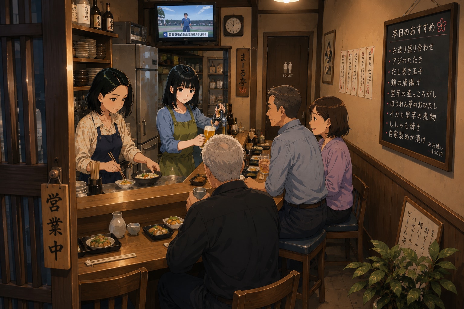 小料理店「まーる亭🍡」１０
