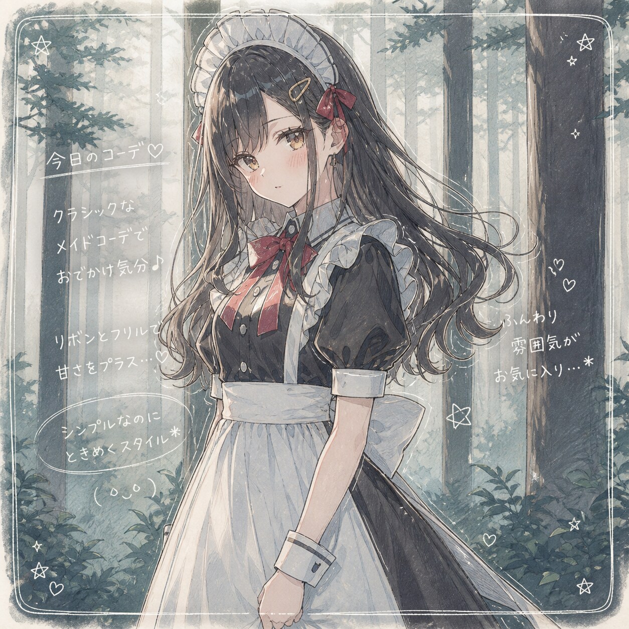 無口なメイドさん
