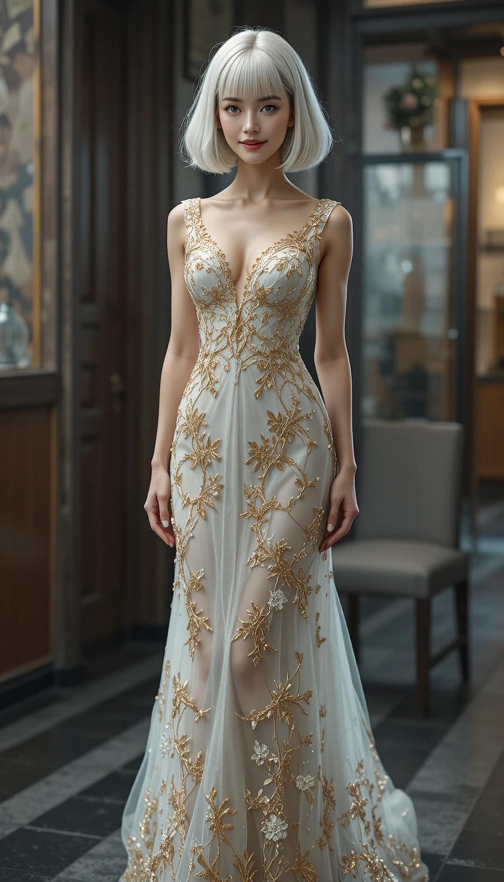 ロングスカートの君
