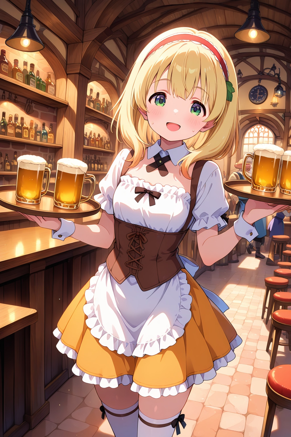 ファンタジー世界の大衆酒場