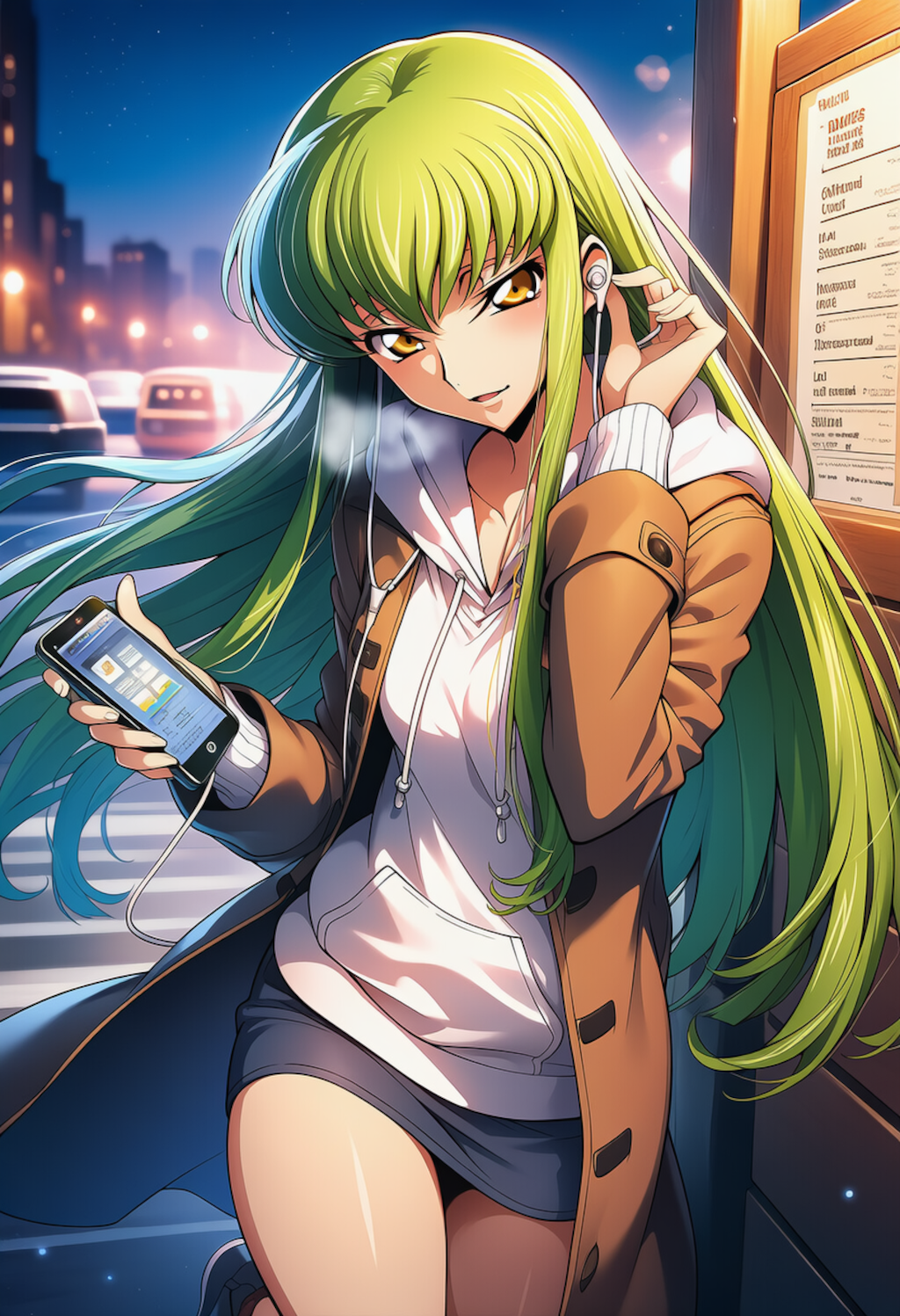 片耳の合図 ― A Signal in One Ear