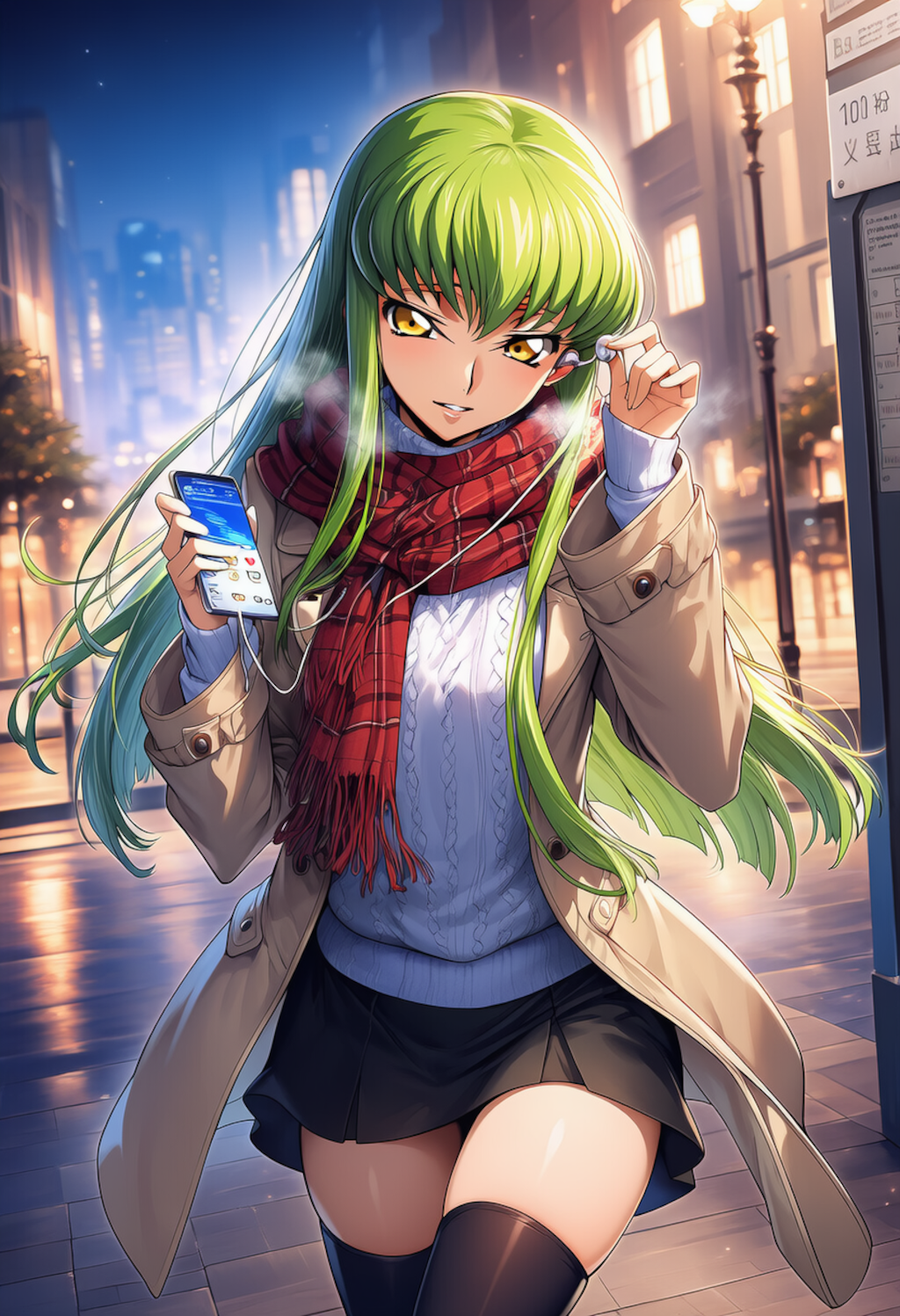 片耳の合図 ― A Signal in One Ear