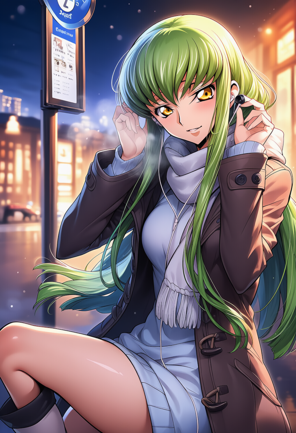 片耳の合図 ― A Signal in One Ear