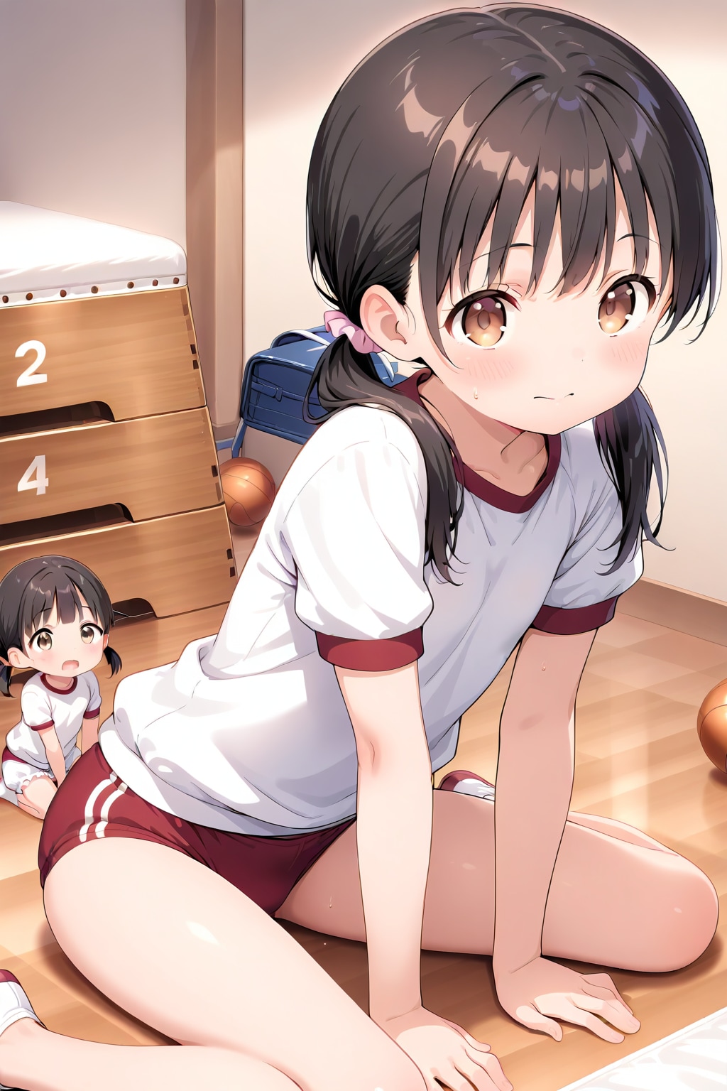 体操服美少女