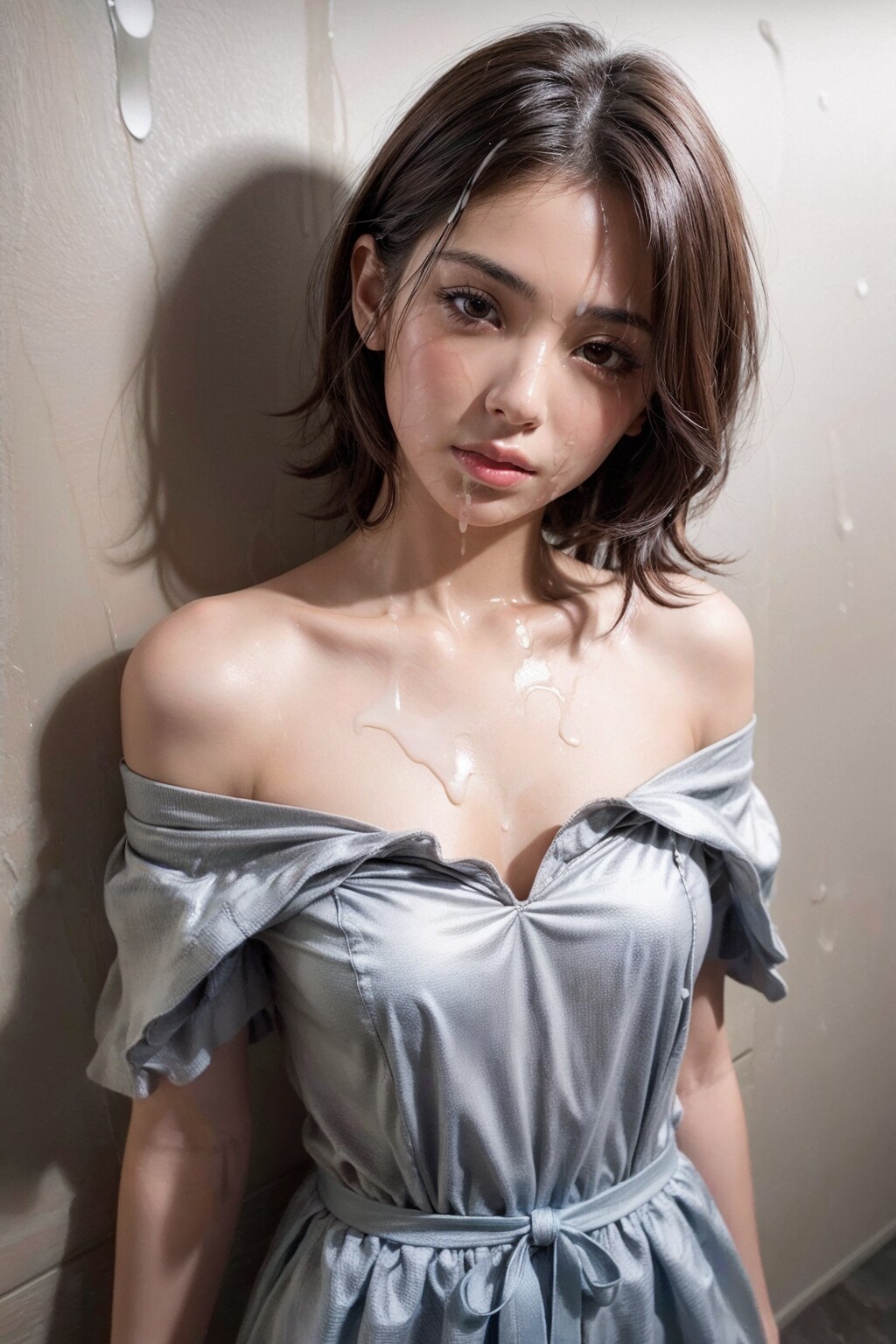 オフショルぶっかけ ⑤