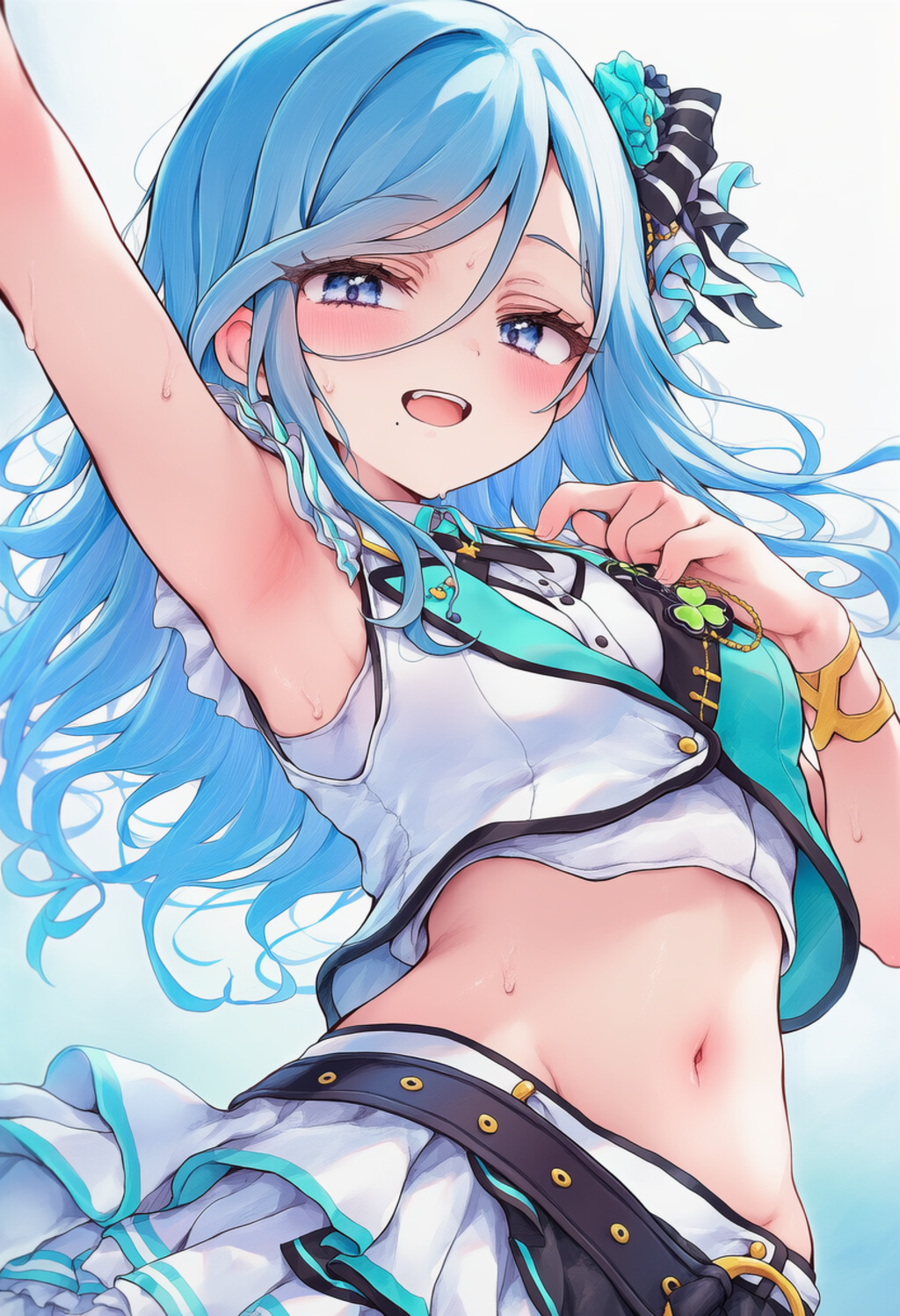 わきとへそ