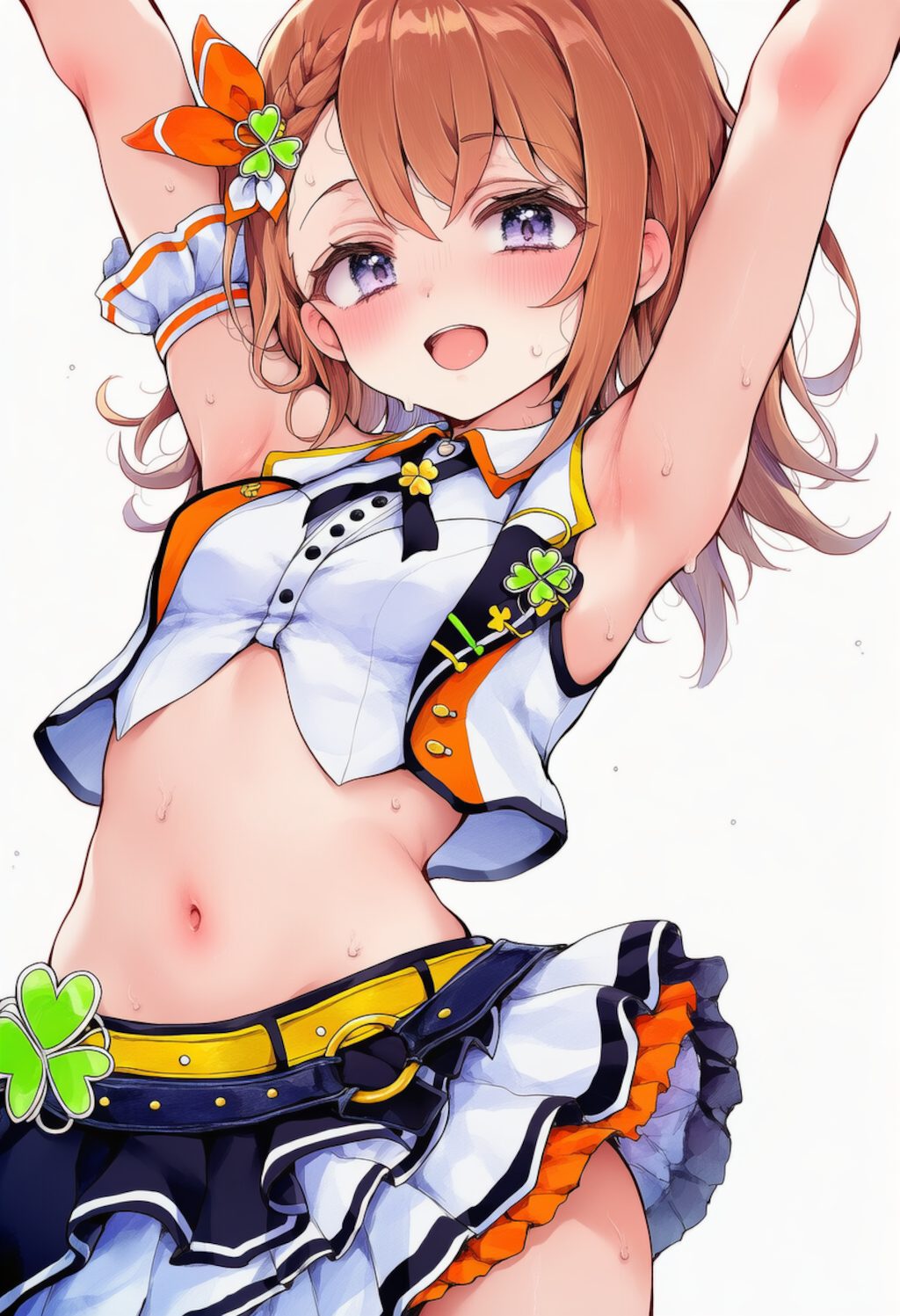 わきとへそ