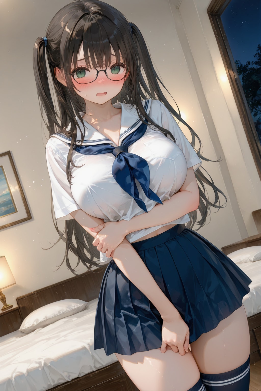 田舎町で見付けた純真無垢な女の子を東京に連れて行って綺麗にしてあげると騙し媚薬ローションエステでいやらしい事を沢山しちゃいました❋AVデビュー❋　その1