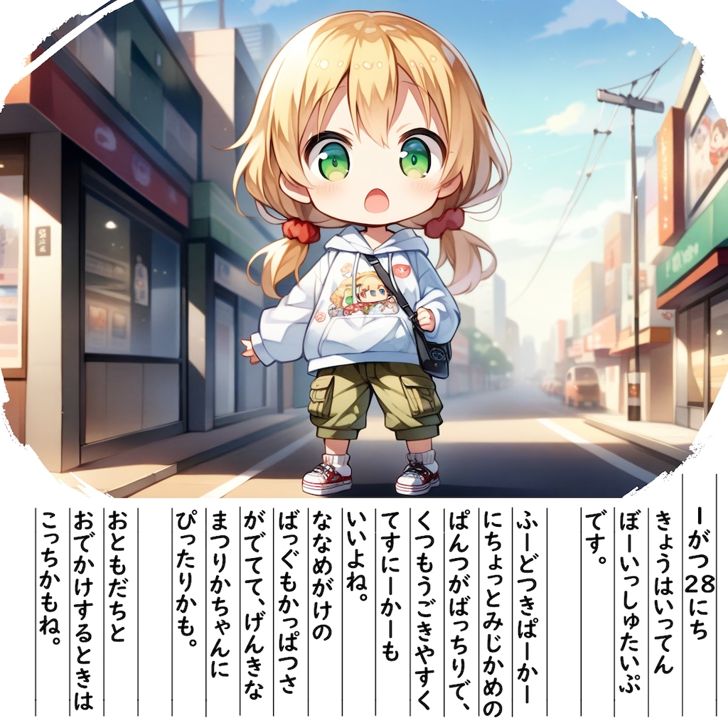 【絵日記】ふぁっしょんしゅうかんです3