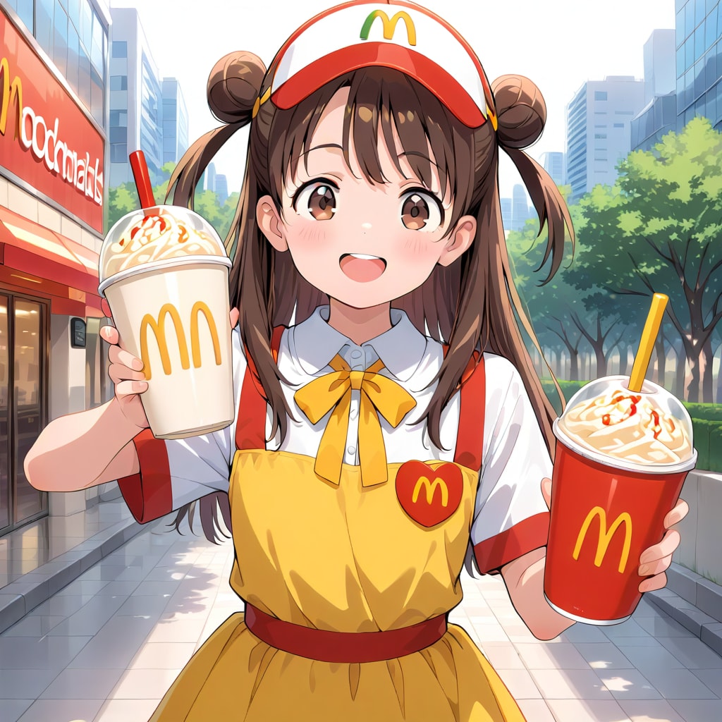 バーガー店員 | の人気AIイラスト・グラビア