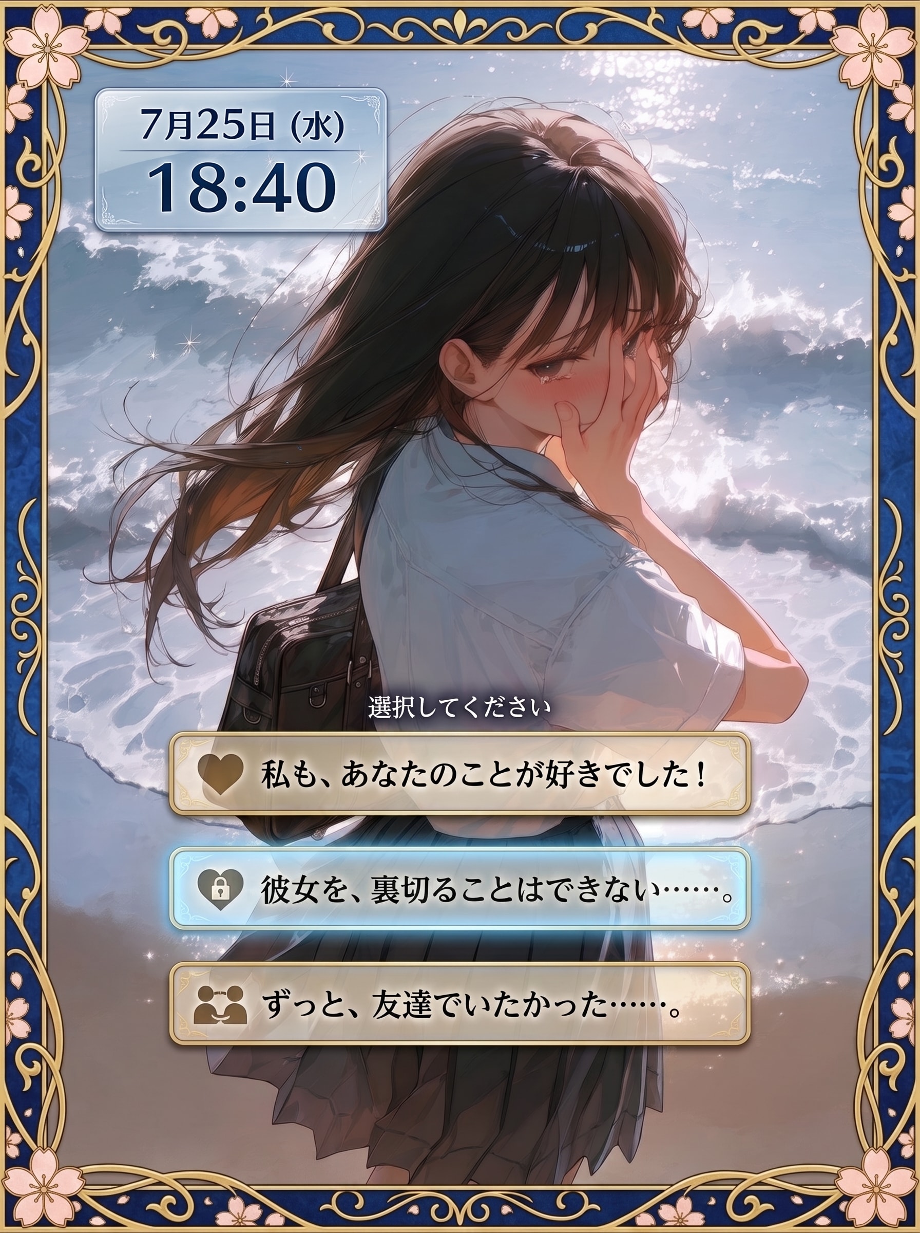 告白シーン！