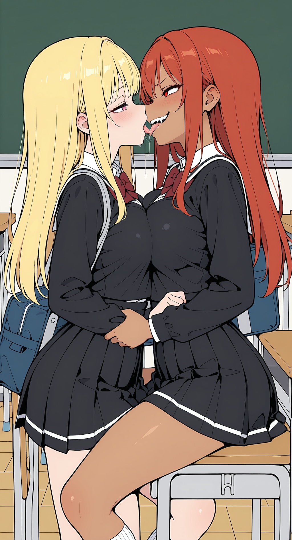 百合キス祭り 1