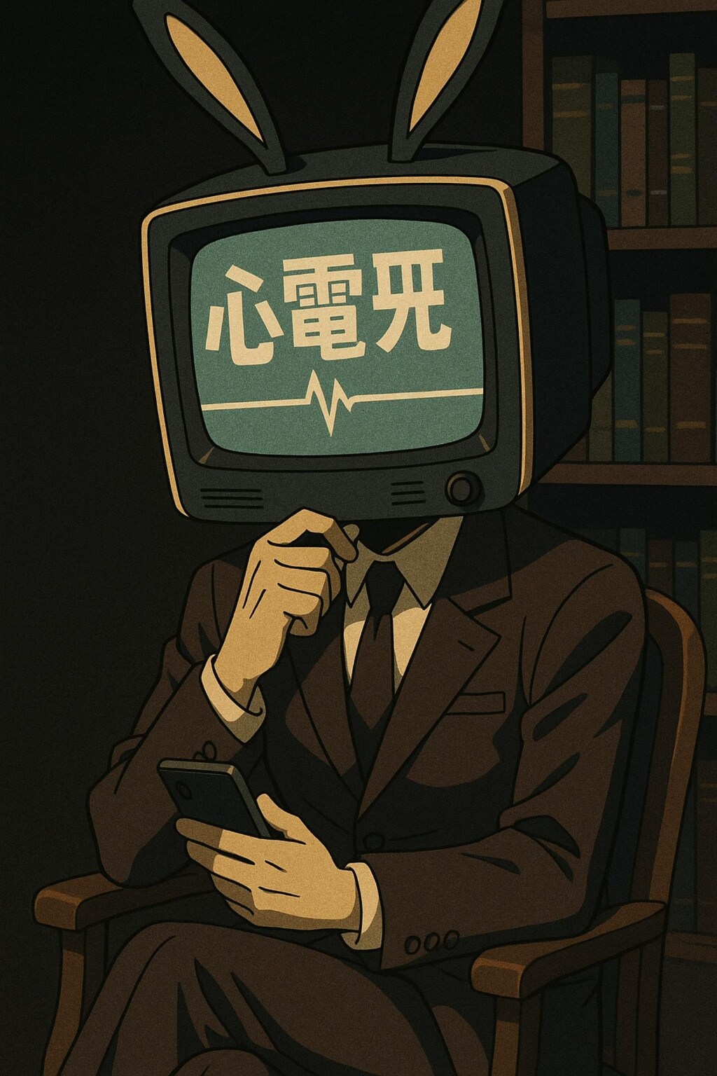 小説『心電アイズと思考描写機の怪』【ニャンノ世界】