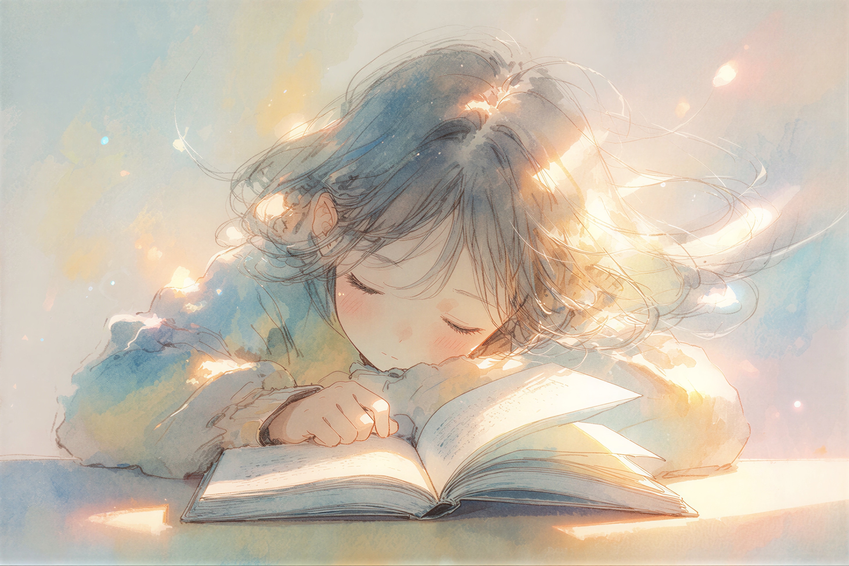 うたた寝 | の人気AIイラスト・グラビア