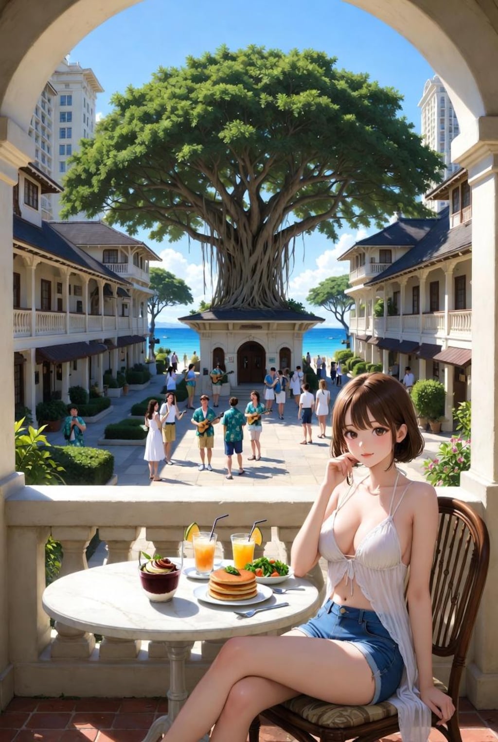 バニヤンウィングの朝