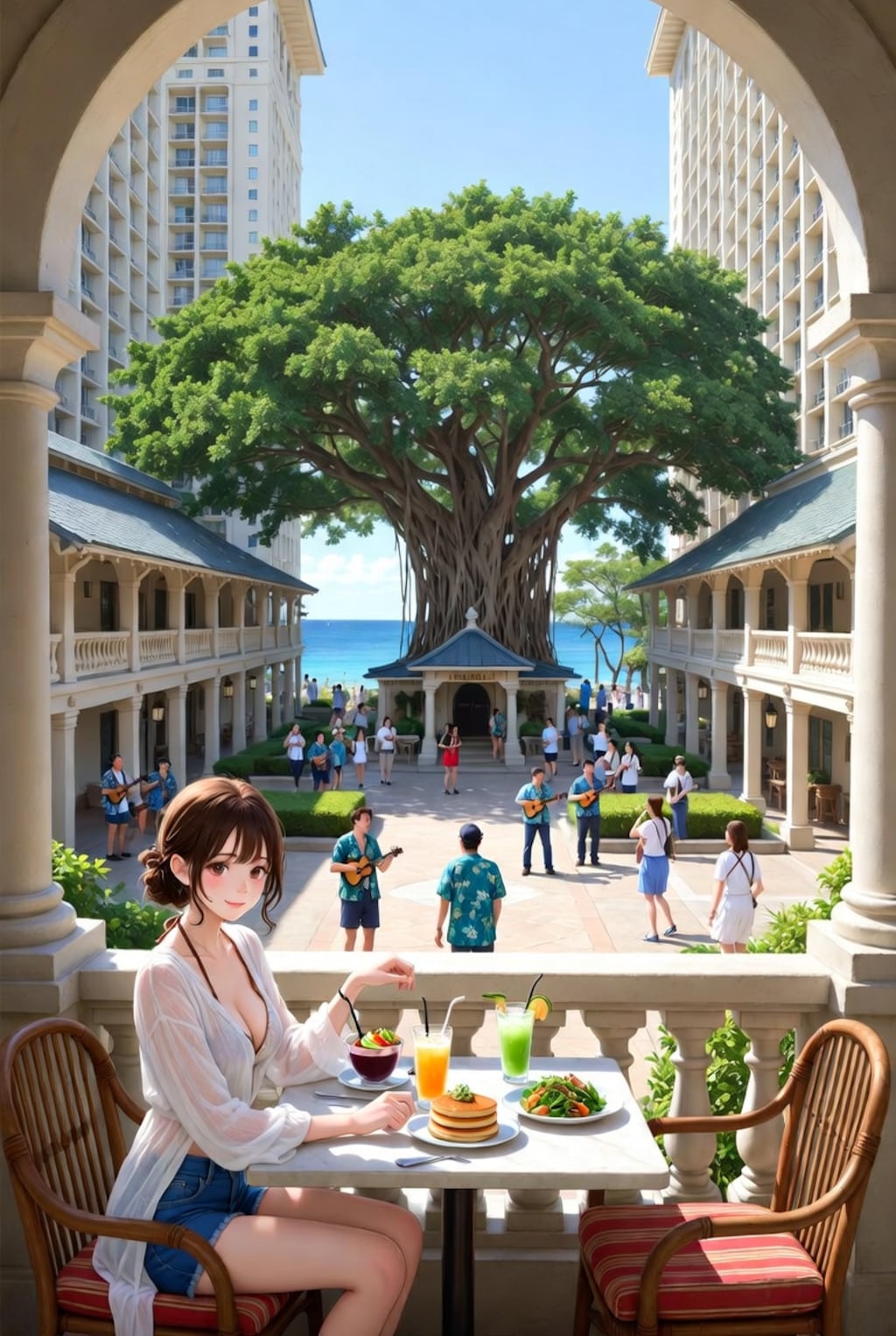 バニヤンウィングの朝