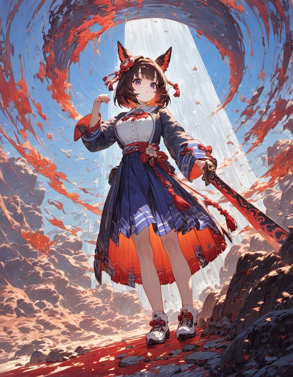 Blood Swirl and Divine Light