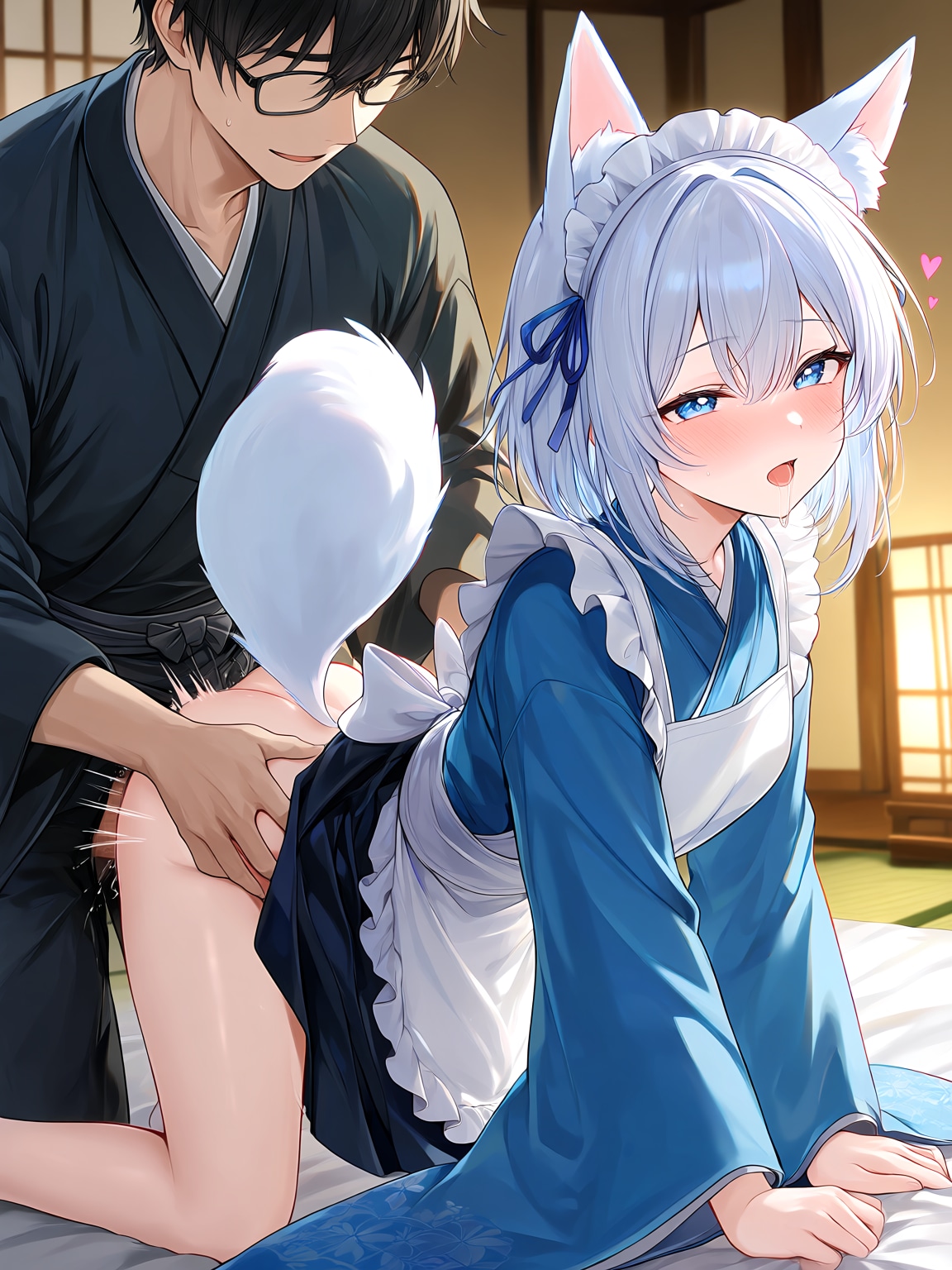 我慢できませんでした