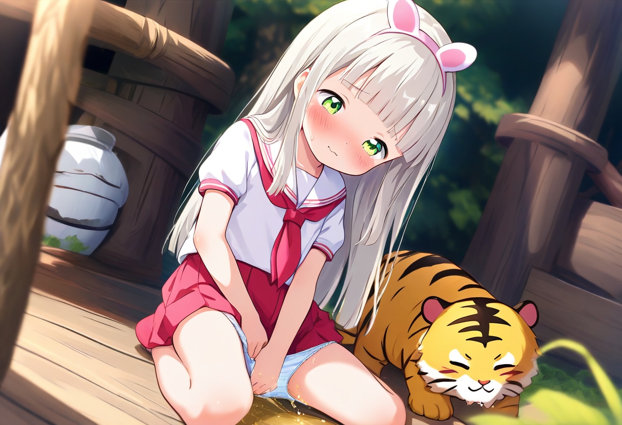 かわいいウサギの子