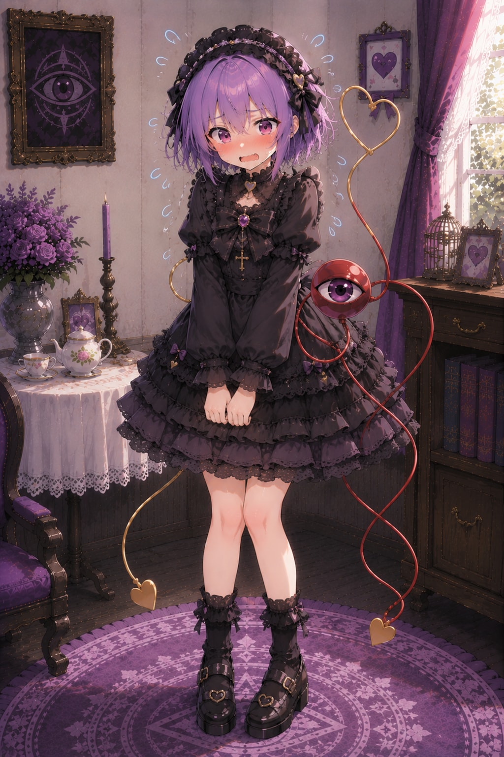 コスプレをするさとりちゃん