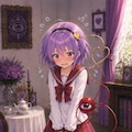 コスプレをするさとりちゃん 2枚目