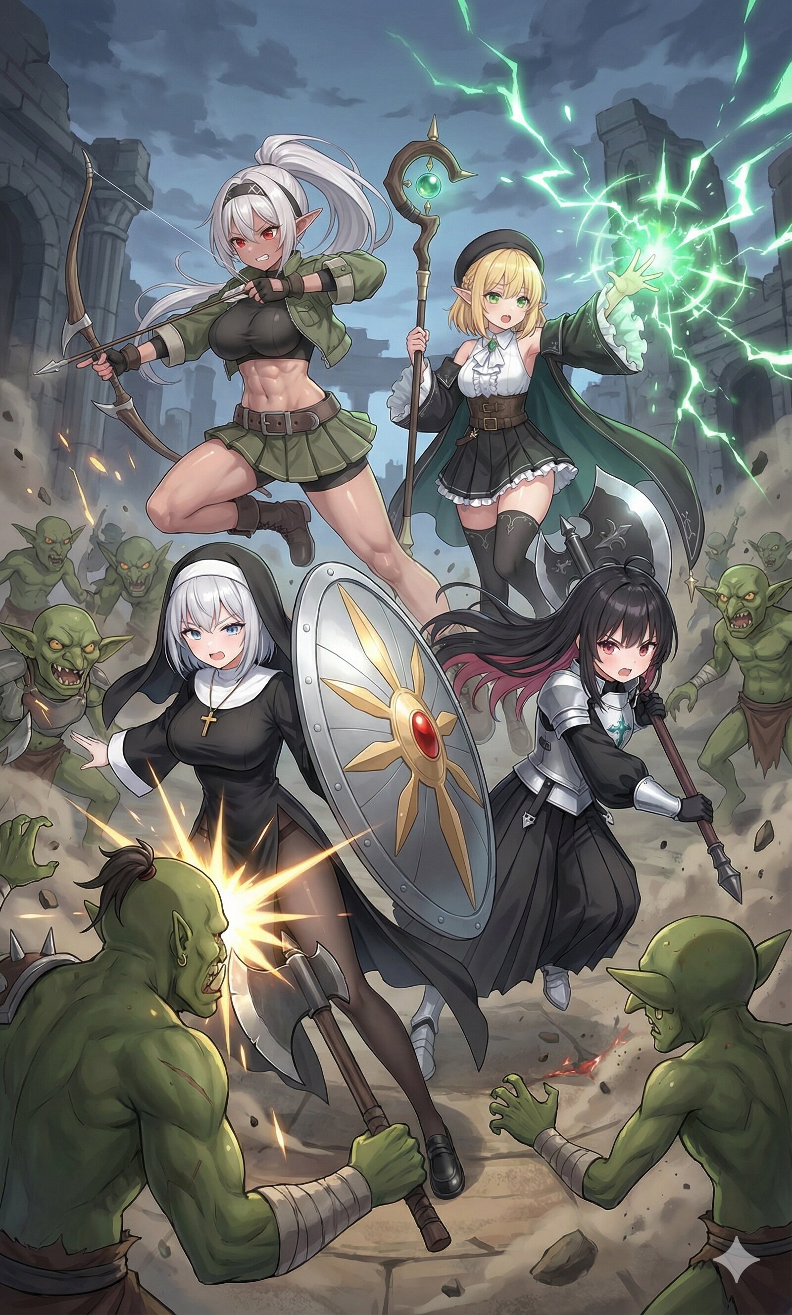 他己紹介！ファンタジーチームの奥義集