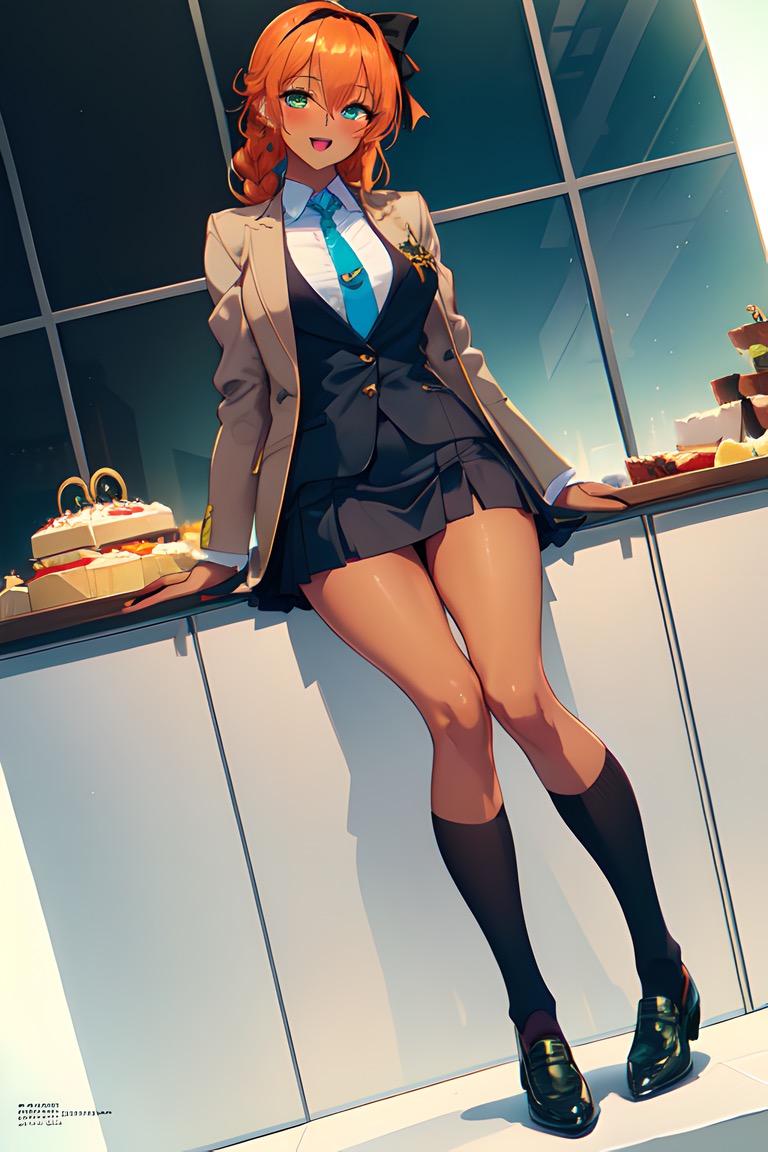 JK（女子高生）200記念イラスト10