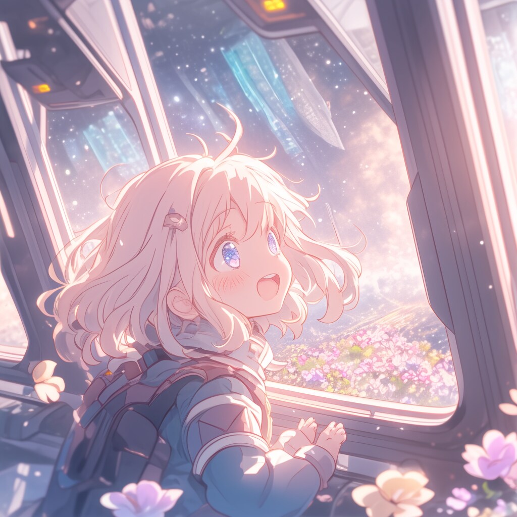 スペースコロニーの女の子 Space Colony Girls