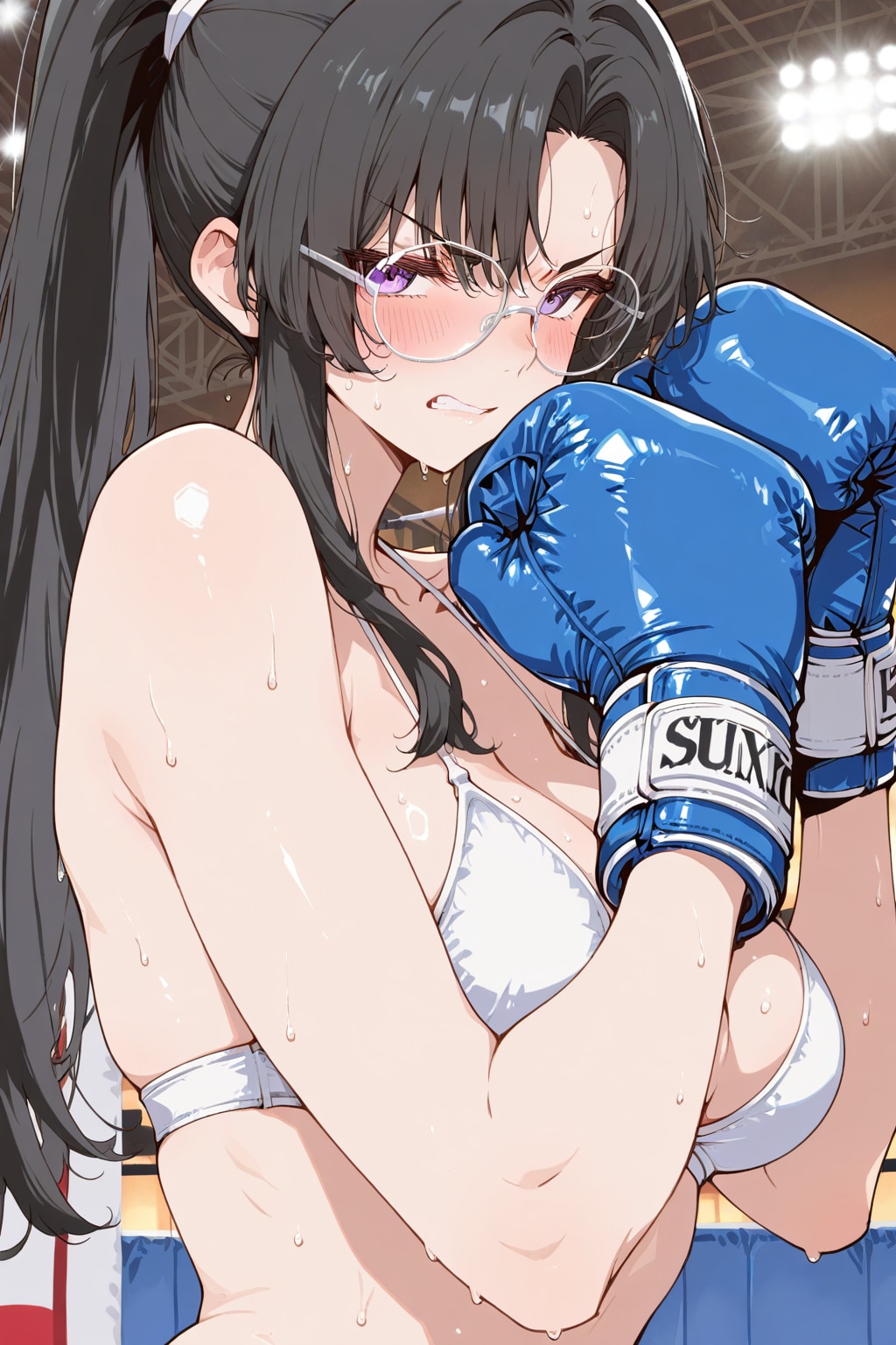 ボクシングもできちゃう楓ちゃん