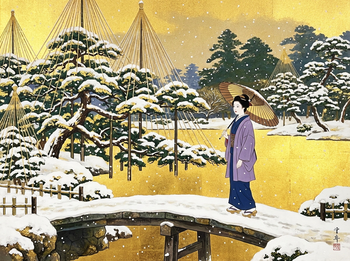 雪吊り | の人気AIイラスト・グラビア