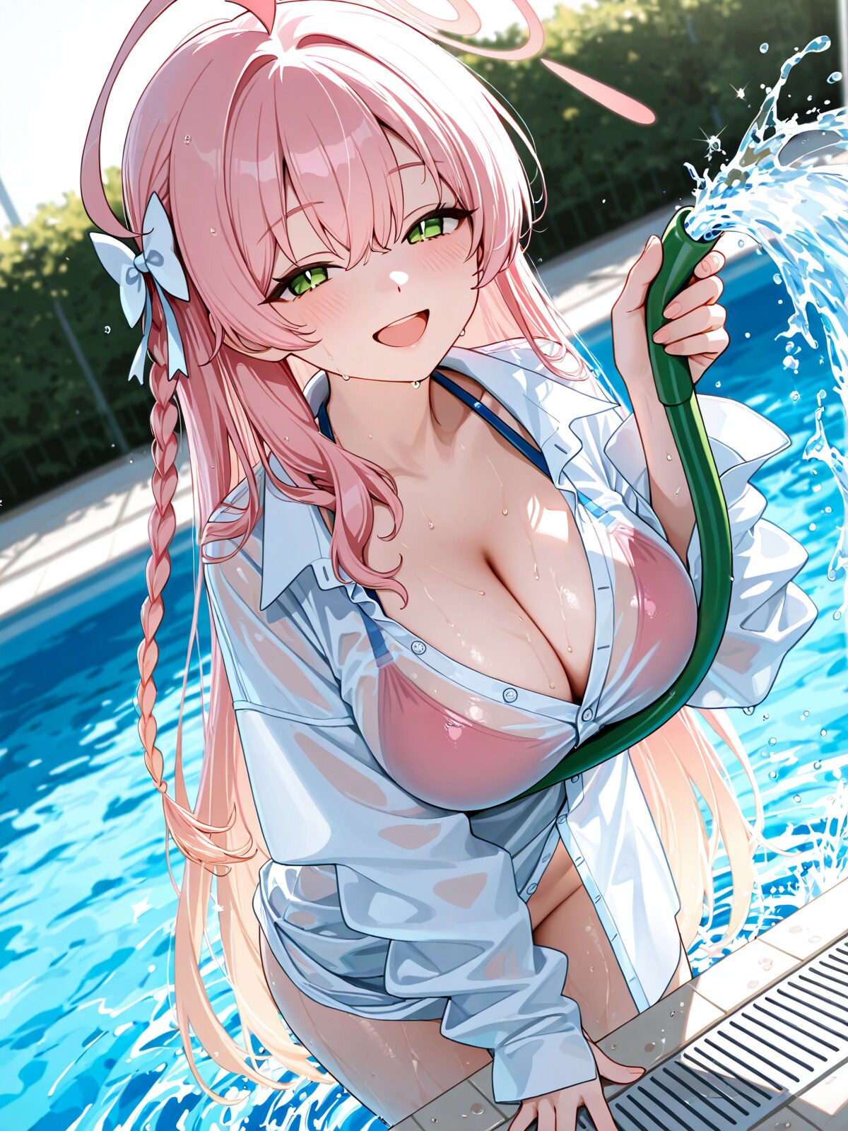 いっぱいかけちゃいますよ～