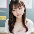エプロン姿の女性 5枚目
