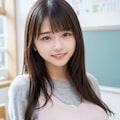 エプロン姿の女性 4枚目