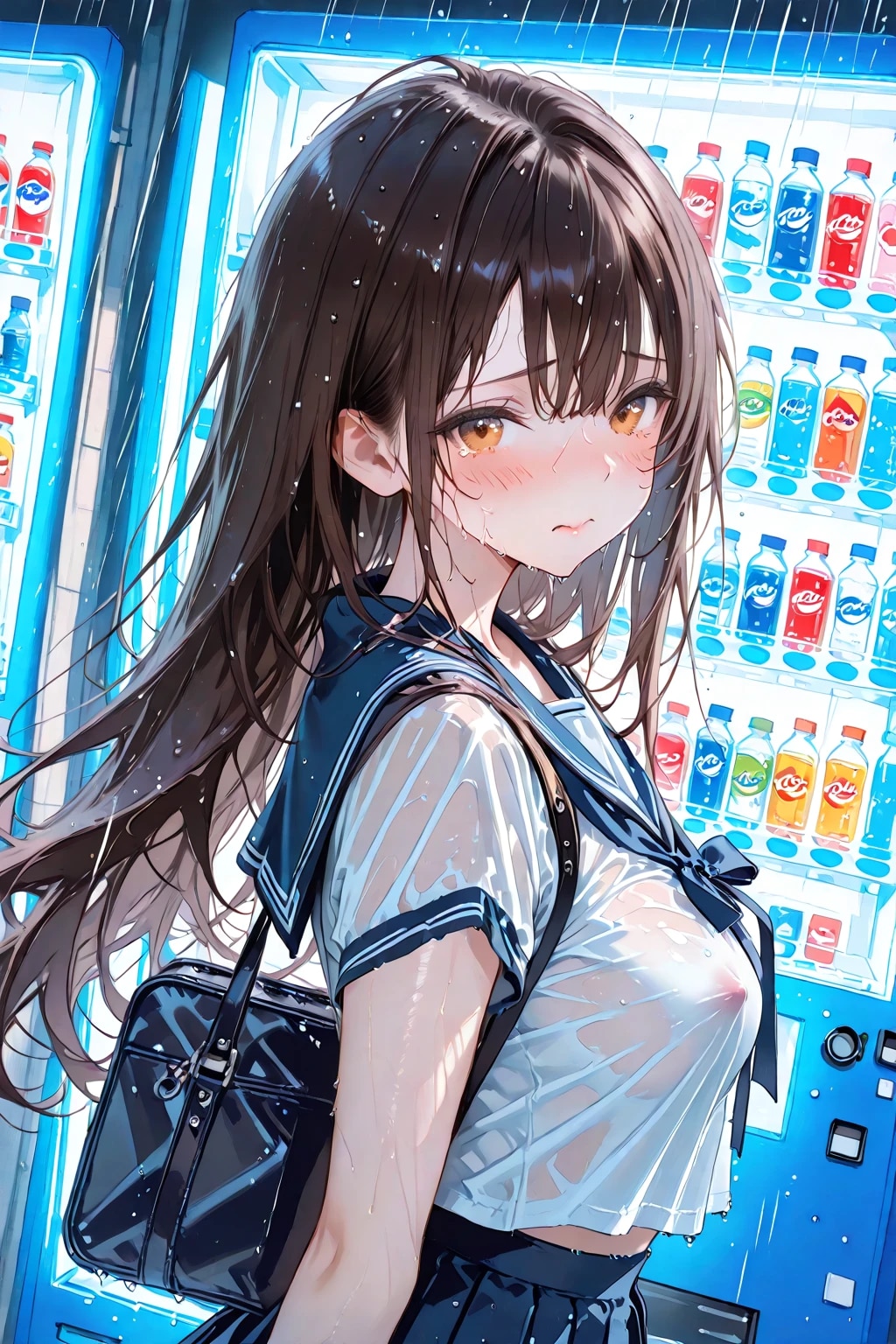 えっ！・・おまえ・・ノーブラだったのか！？（突っ込むところ、そこ？）