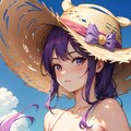 麦わら少女① 8枚目