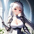 白薔薇の少女騎士 2枚目