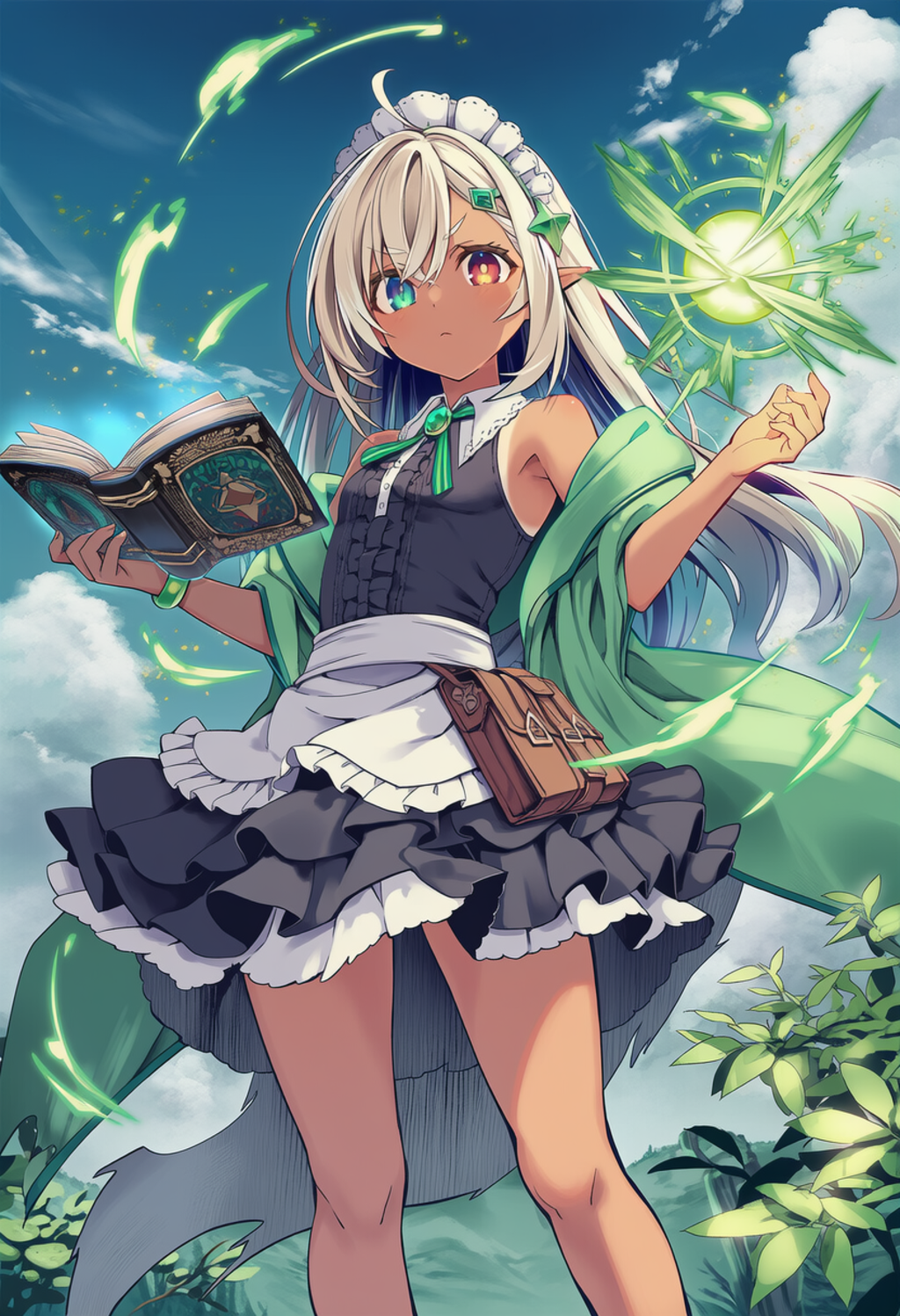 全員褐色メイドな冒険者パーティ