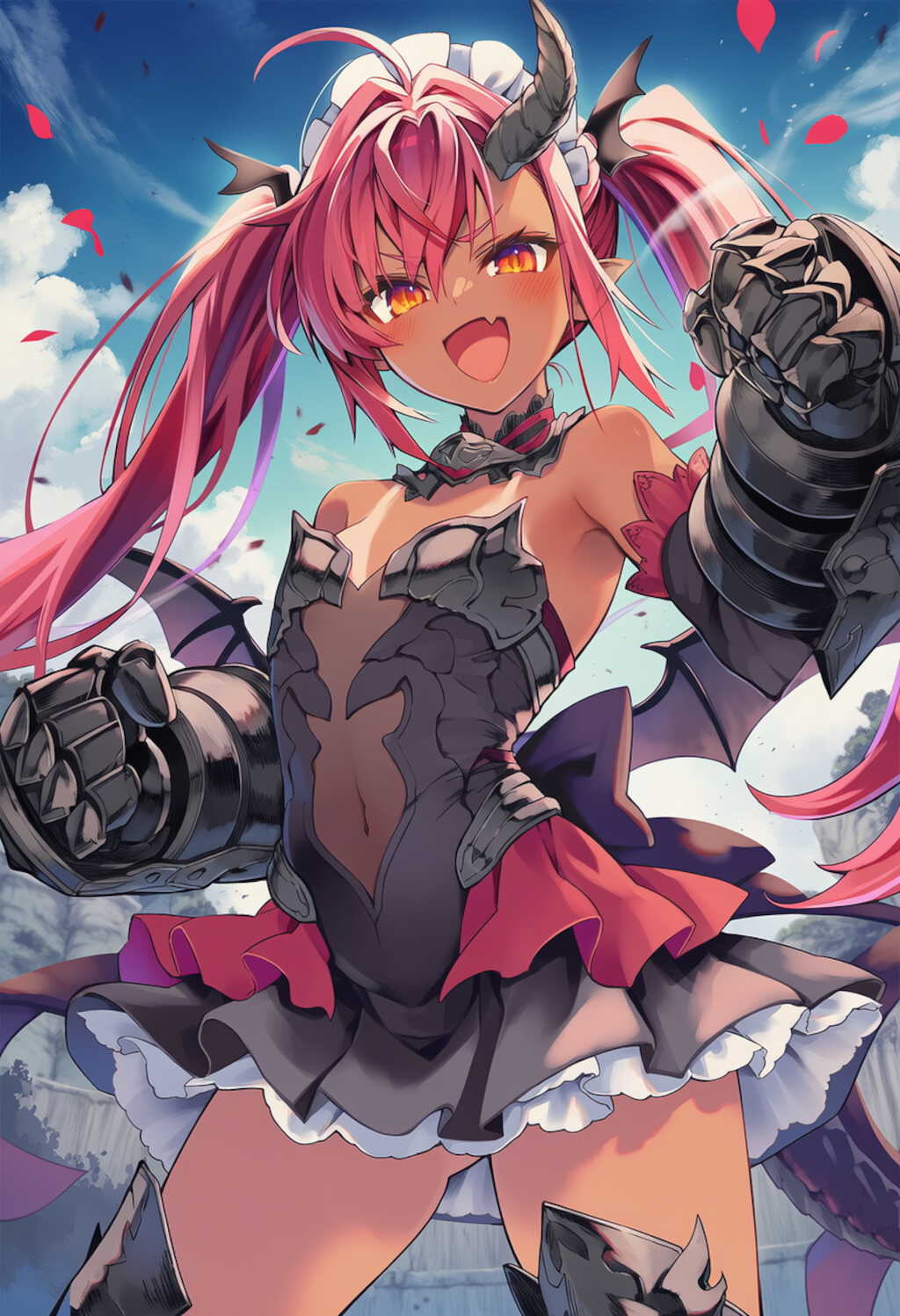 全員褐色メイドな冒険者パーティ