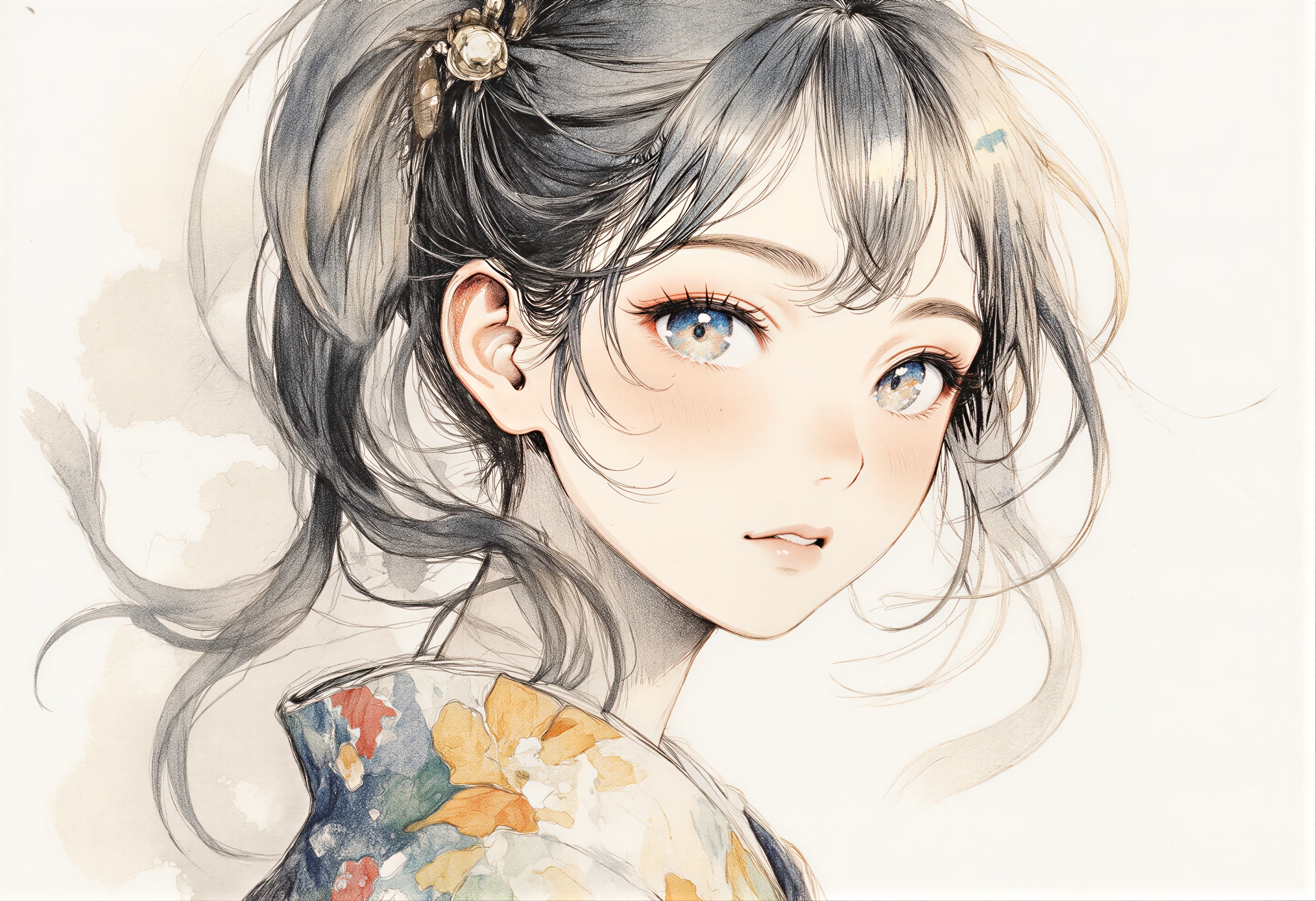 着物の女性