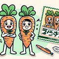 にんじんとかバナナの着ぐるみ 3枚目
