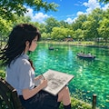 スケッチ少女 2枚目