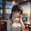 いちごパフェでアフタヌーンティータイム 3枚目