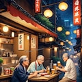 ラーメン陽楽とレトロ通り 5枚目